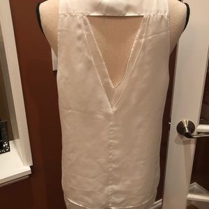 Banana Republic sheath, sleeveless blouse, M